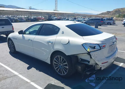 2018 Maserati Ghibli from USA, damaged, VIN ZAM57XSA0J1305098